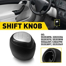 6 Speed Car Leather Gear Shift
