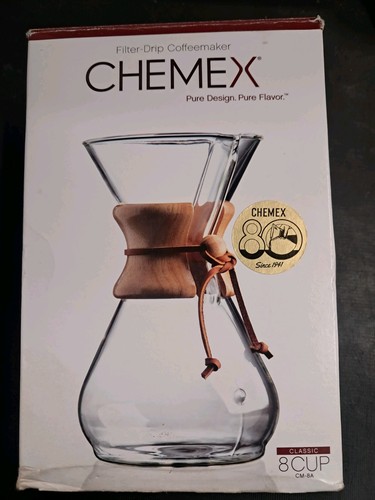 Chemex cup wood neck - wood, filter