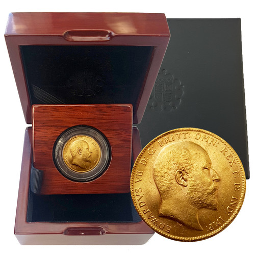 1902 1910 king edward - vii, gold