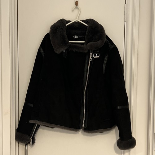 Zara black and - zara, faux