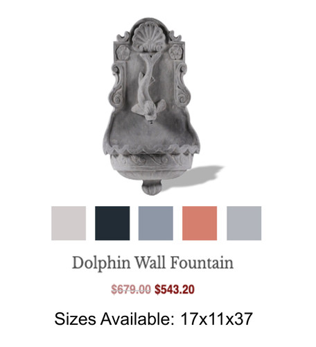 Amedo designs dolphin - dolphin, wall