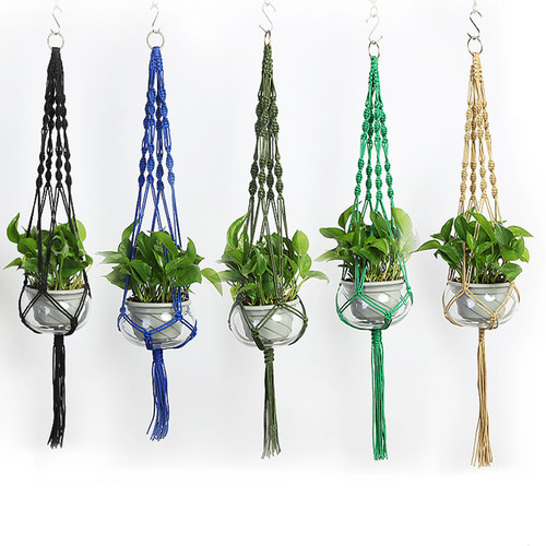 Plant hanger macrame hanging - hanger,