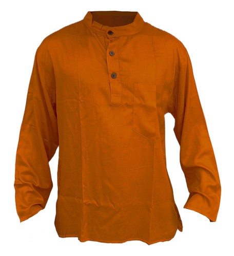 Orange saffron yoga men - saffron, men's