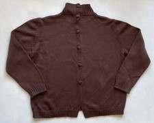 Vtg 1960s Womens Italian Pure Wool Cardigan