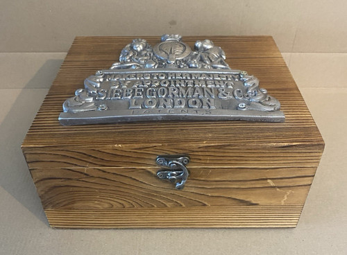 Nautical wooden box siebe - nautical,