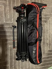 Manfrotto Nitrotech N8 Fluid Video Head + 546B Tripod Legs - brilliant condition