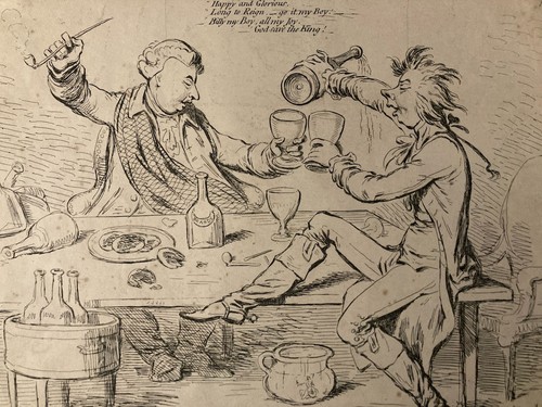 Very fine engraving god save - engraving,