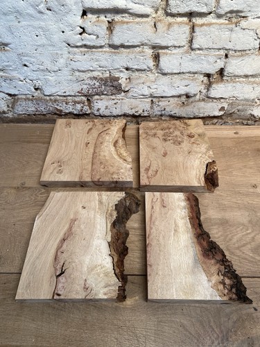 Waney edge live oak - oak, burr