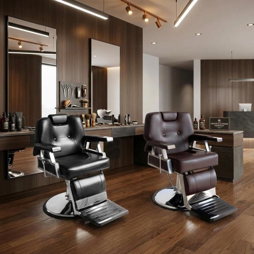 Hydraulic barber chair - barber,