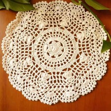 4Pcs Vintage Hand Crochet
