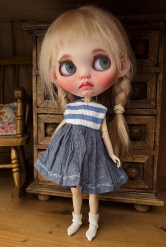 Blythe doll dress sleeveless - dress,