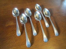 Set of 6 Vintage Silver Plated
