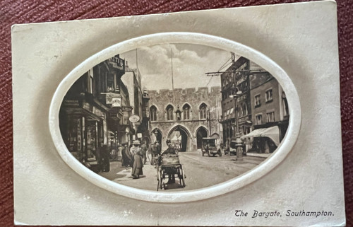 Antique postcard southampton - antique,