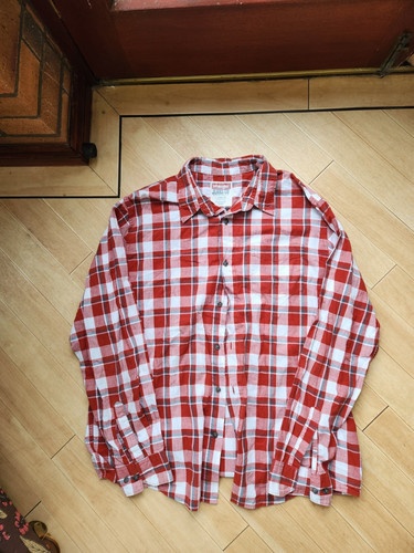 Wrangler red checkered long