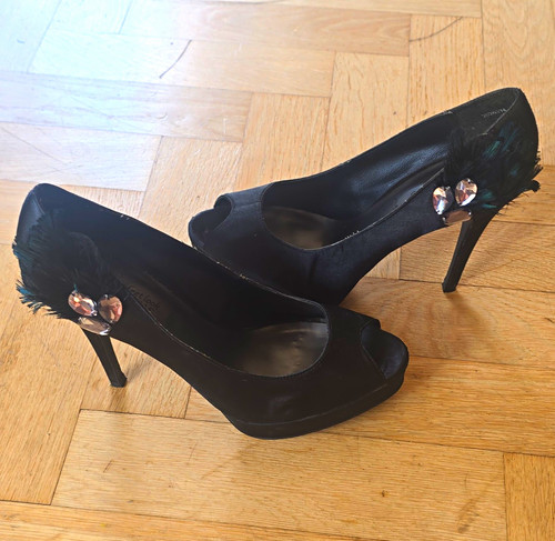New look black platform - new,