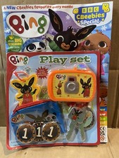 Issue 183 CBeebies Special Magazine Bing Play Set Toys
