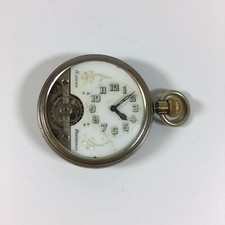 Antique 8 Day Hebdomas Silver