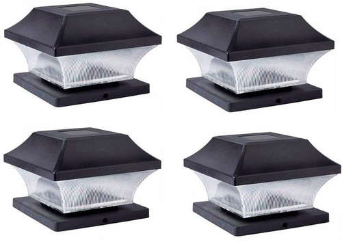 Fence deck light for 4x4 - deck,