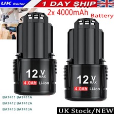 2x 4.0Ah Li-Ion Battery for