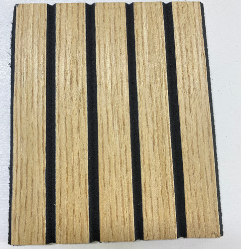 Acoustic slatted wall panel - slatted,