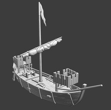 28mm Nef - Medieval ship