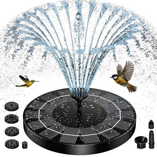 Solar fountain for - solar,