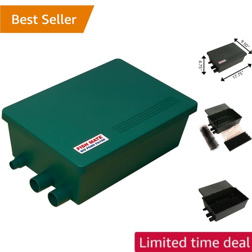 Three stage filtration pond - filtration,
