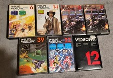 Philips Videopac / Odyssey 2, G7000, 7 Game Lot All Complete In Box with Manuals