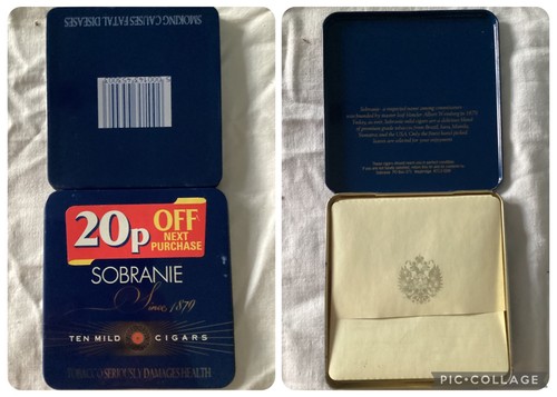 Sobranie cigar tin - 10,