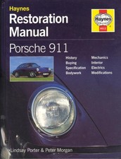 PORSCHE 911,SC,T,L,S,CARERRA,RS,TURBO HAYNES RESTORATION MANUAL 1963-1988
