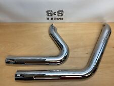 Genuine Harley-Davidson Breakout Fat Boy Exhaust Header HEAT SHIELD Set, Chrome