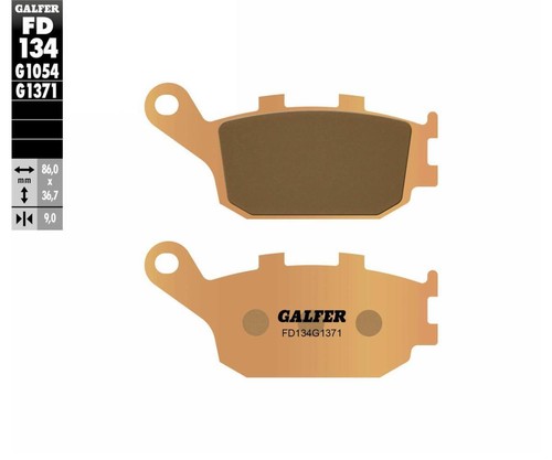 Galfer rear brake - brake, pads