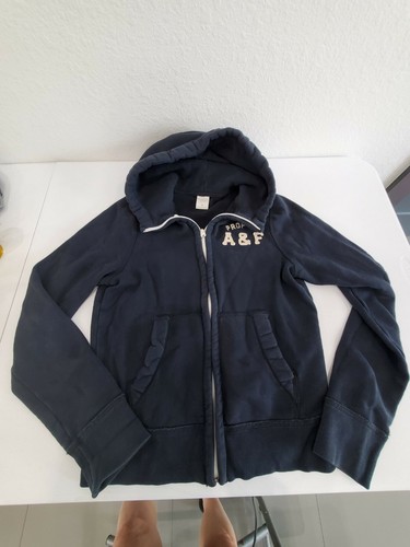 Abercrombie and fitch blue zip - and,