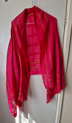 Women pink gold striped - gold,