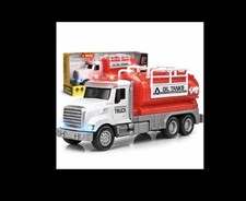 Oil tanker truck toy - oil,