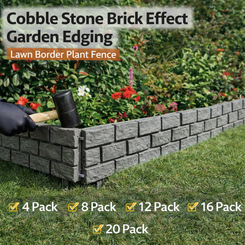 Cobble stone brick effect - stone,