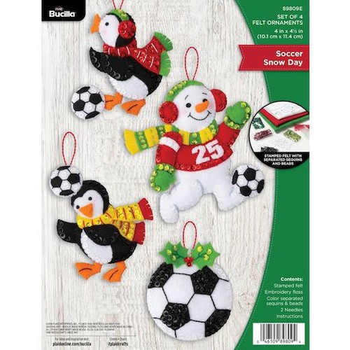 Bucilla felt ornaments - felt,
