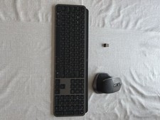 MX Master 2S Wireless Mouse and Mx Keys Wireless Keyboard Combo With Dongle