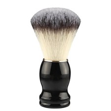 Mens Traditional Natural Bristle Shaving Brush Wooden Handle Barber Hair Beard