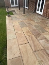 Indian Sandstone Paving Slabs 36.2sqm