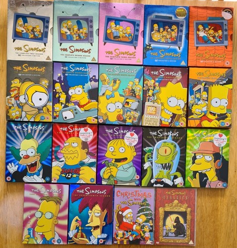 Simpsons box sets - simpsons,