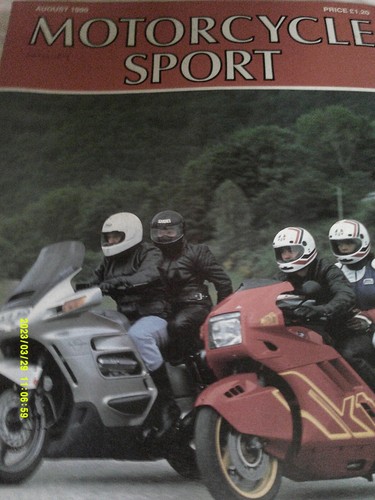 Motorcycle sport classic - sport, 08/90