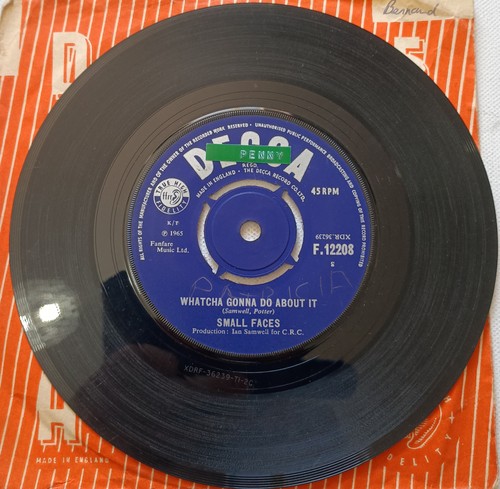 1965 small faces - small, faces – whatcha