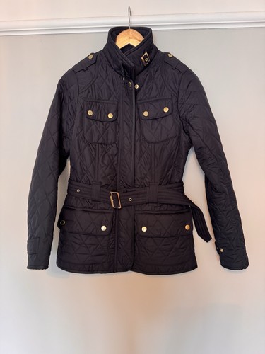Barbour navy women biker - barbour, women's