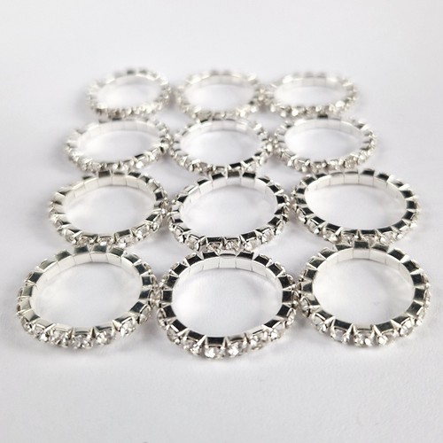 Wholesale crystal rings silver - wholesale,