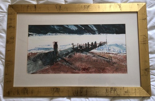 Bernard rooke original oil - bernard,