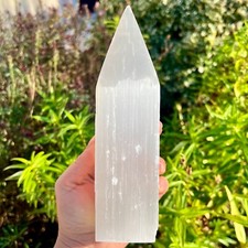 Large Selenite Crystal Obelisk
