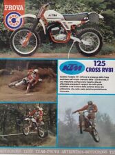 advertising TESTMOTO KTM 125