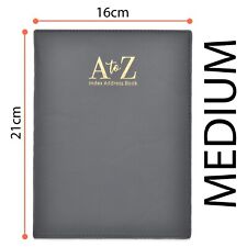 PADDED A-Z ADDRESS BOOK 16cm x