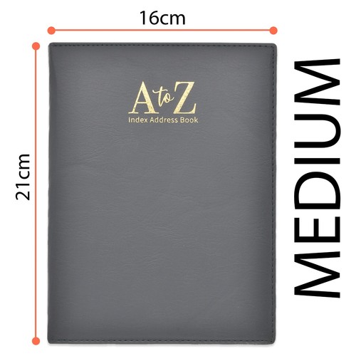 Padded address book - padded, 16cm
